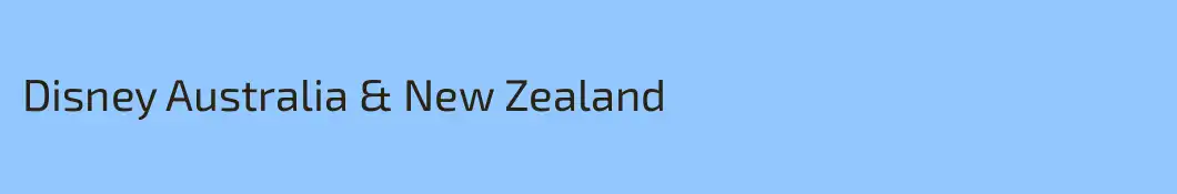 Disney Australia & New Zealand